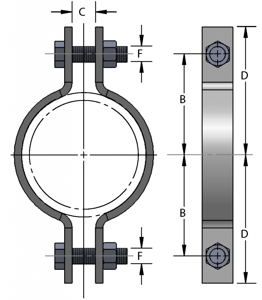 STEEL PIPE CLAMPS I. RAUCH'S SONS INC.